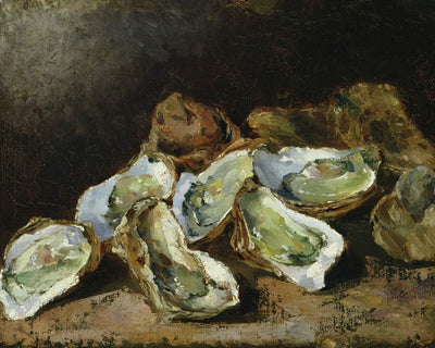 STILL LIFE WITH OYSTERS - Museum Quality Art