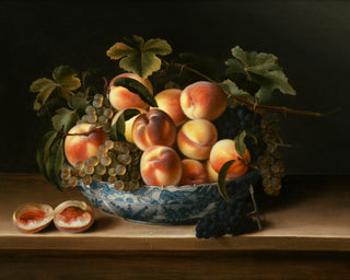 STILL LIFE WITH PEACHES