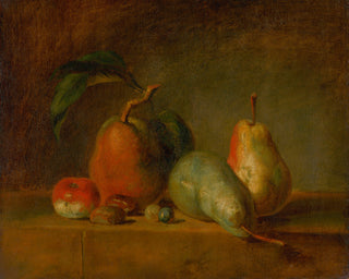 STILL LIFE WITH PEARS - Museum Quality Art