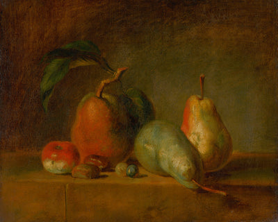 STILL LIFE WITH PEARS - Museum Quality Art