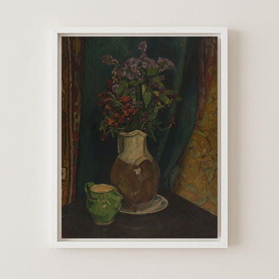 STILL LIFE WITH WALLFLOWERS - Museum Quality Art