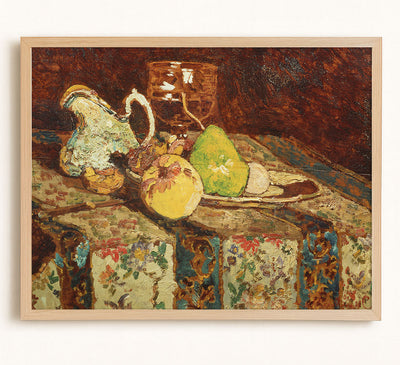 Still Life With White Pitcher