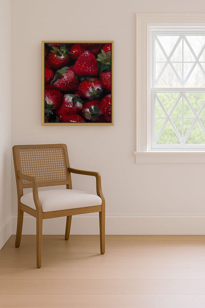 STRAWBERRIES - Museum Quality Art
