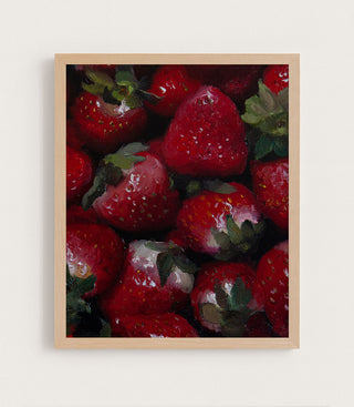 STRAWBERRIES - Museum Quality Art