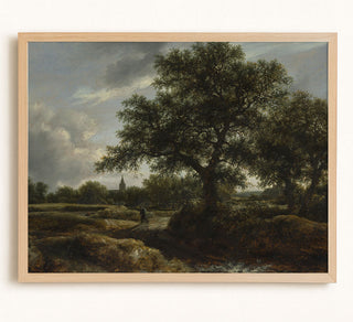 STREAM CROSSING - Museum Quality Art