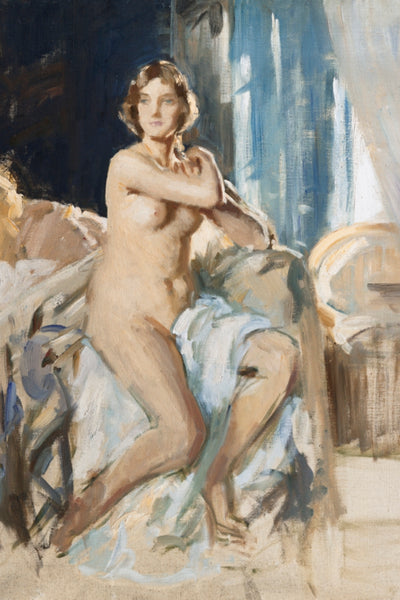 STUDY FOR THE MIRROR art print - Museum Quality Art