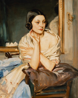 STUDY FOR THE MODEL IN YOUTH art print - Museum Quality Art