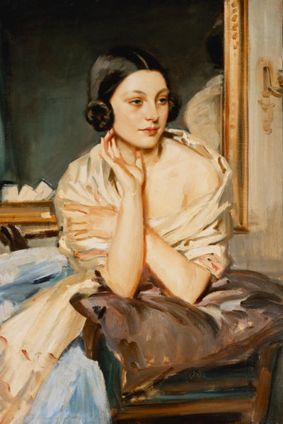 STUDY FOR THE MODEL IN YOUTH art print - Museum Quality Art