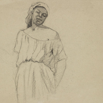 STUDY OF A BLACK WOMAN