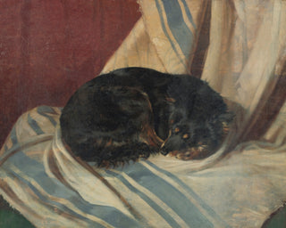 Study of a Dog Lying Down