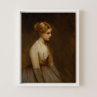 Study of a Fair-Haired Beauty