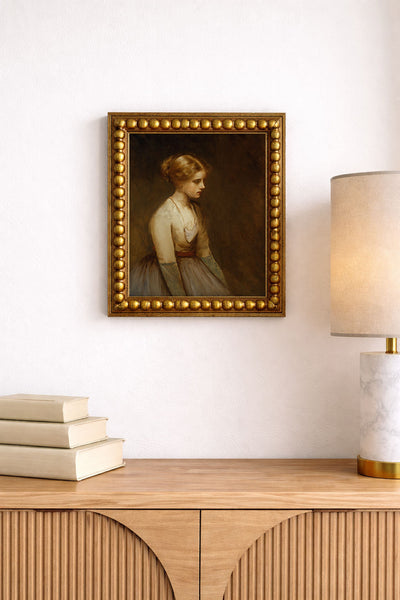 Study of a Fair-Haired Beauty