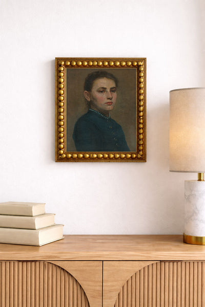 Study of a Girl With White Garnet