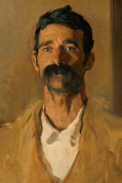 STUDY OF A SICILIAN PEASANT art print - Museum Quality Art