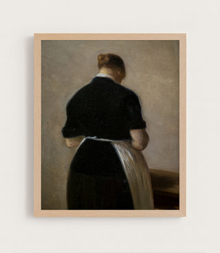 Study of a Standing Woman, Back View