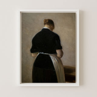 Study of a Standing Woman, Back View