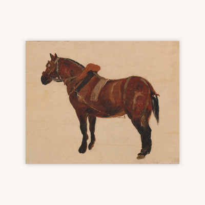 STUDY OF A WORKING HORSE — Primary Image