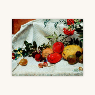 STUDY OF FLOWERS AND FRUIT — Primary Image