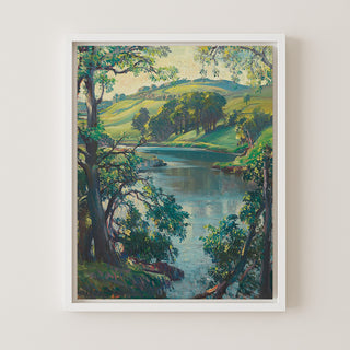 Summer Evening, the Still Pool, Deveron, near Rothiemay