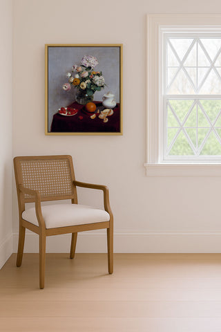 SUMMER FLOWERS AND FRUITS - Museum Quality Art