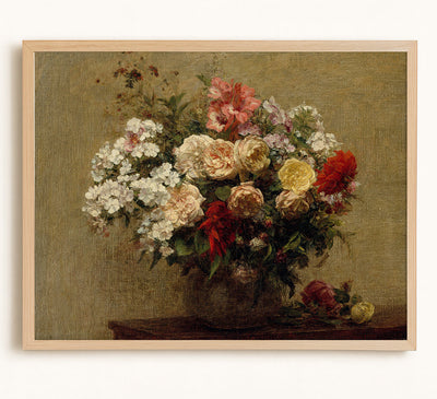 SUMMER FLOWERS FANTIN LATOUR - Museum Quality Art