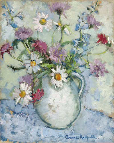 SUMMER FLOWERS IN A JUG - Museum Quality Art