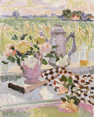 SUMMER ROSES, SUFFOLK - Museum Quality Art