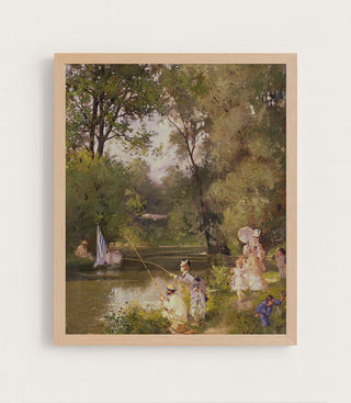 SUNDAY IN THE PARK - Museum Quality Art