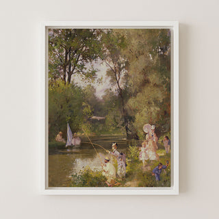 SUNDAY IN THE PARK - Museum Quality Art