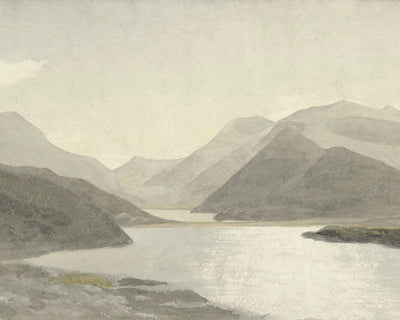 SUNLIGHT OVER A LAKE