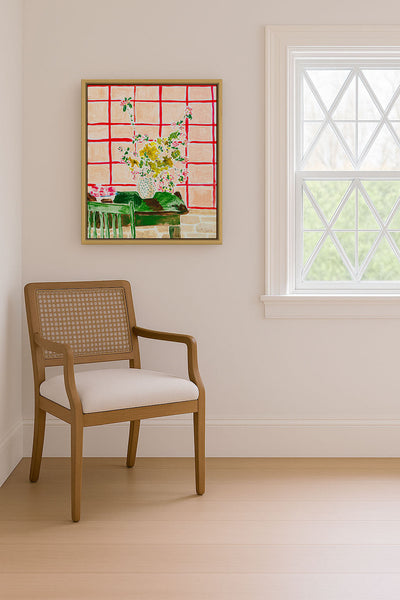 SUNROOM WITH APPLES - Museum Quality Art