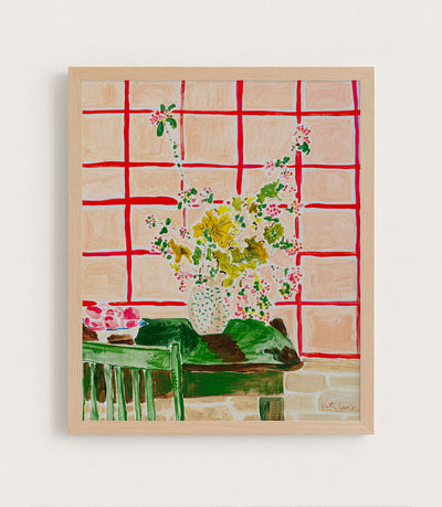 Sunroom with Apples