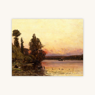 SUNSET AT THE RIVER EDGE — Primary Image