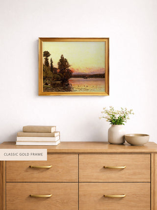 Sunset at the River Edge