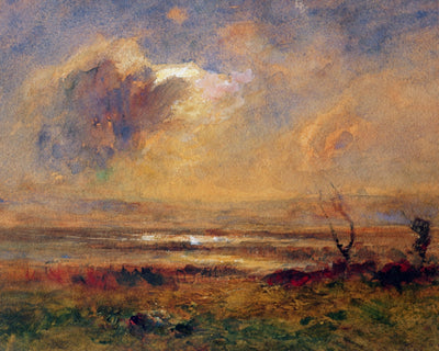 Sunset on the Plain