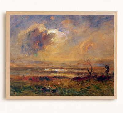Sunset on the Plain