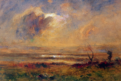 Sunset on the Plain