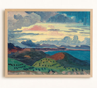 SUNSET OVER THE DALMATIAN COAST - Museum Quality Art