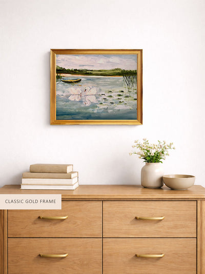Swans at Dusk