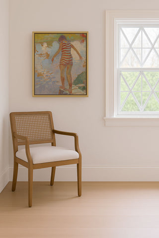 SWIMMER GIRL - Museum Quality Art