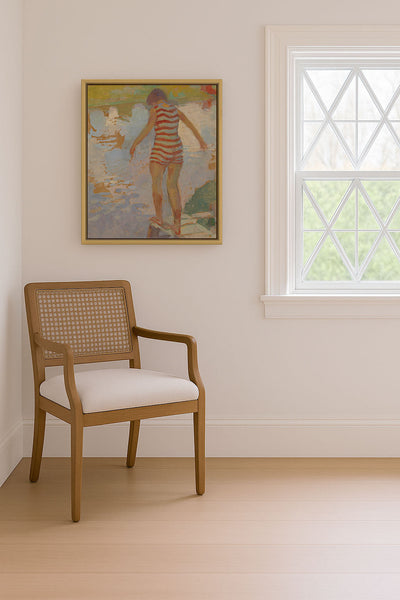 SWIMMER GIRL - Museum Quality Art