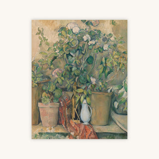 TERRACOTTA POTS AND FLOWERS — Primary Image