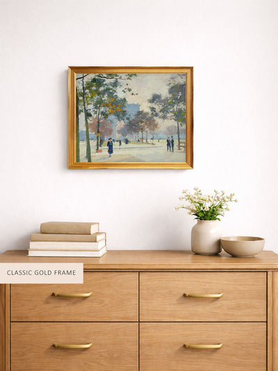 The Arc De Triomphe in Autumn, Paris