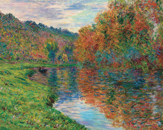 THE ARM OF THE JEUFOSSE, AUTUMN - Museum Quality Art