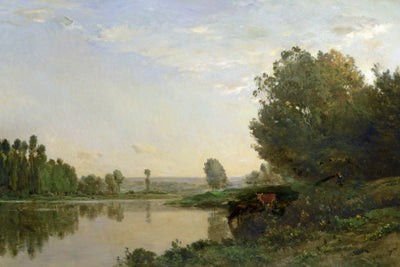 THE BANKS OF THE OISE, MORNING