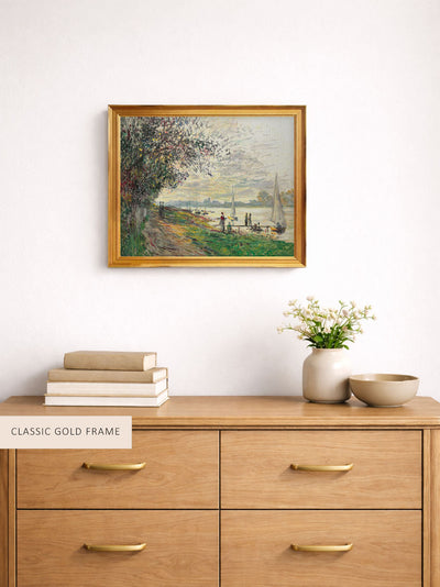The Banks of the Petit-Gennevilliers, Sunset