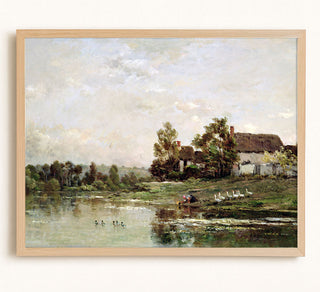 The Banks of the Seine at Portejoie