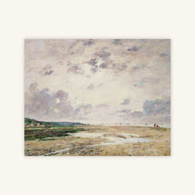 THE BEACH AT LOW TIDE, DEAUVILLE — Primary Image