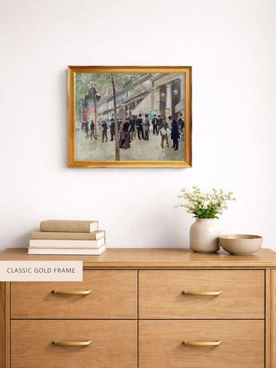 The Boulevard Montmartre