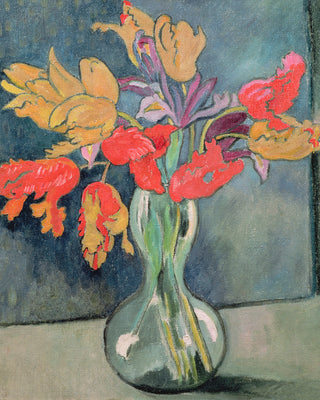 THE BOUQUET OF TULIPS - Museum Quality Art